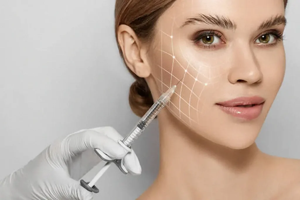 restoring cheek volume by geeting cheek filler treatment