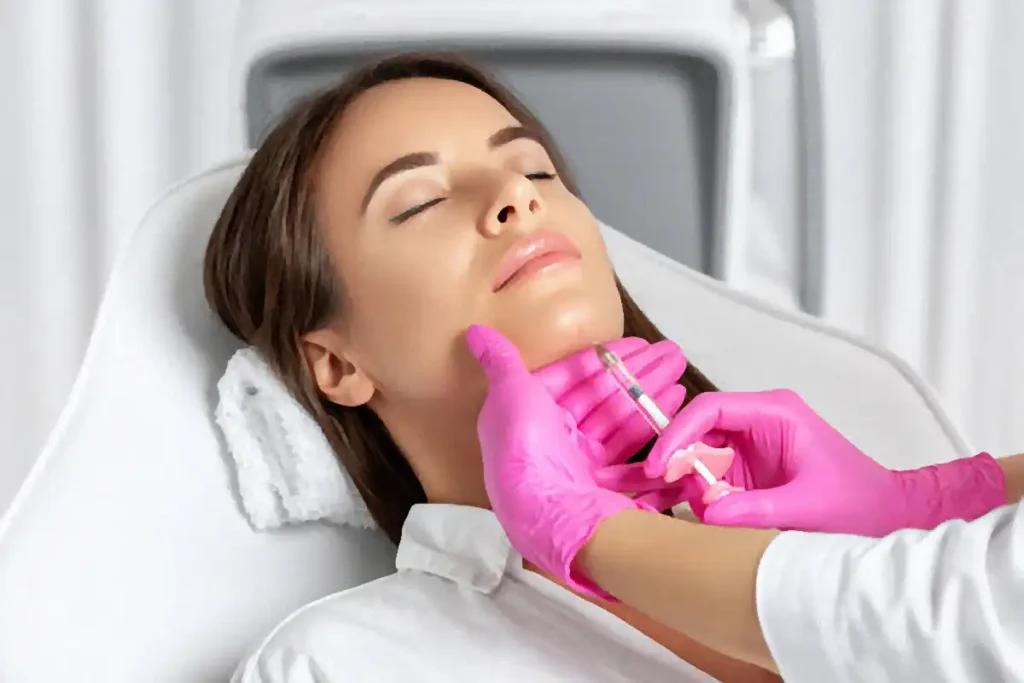 chin filler treatment queen's gate